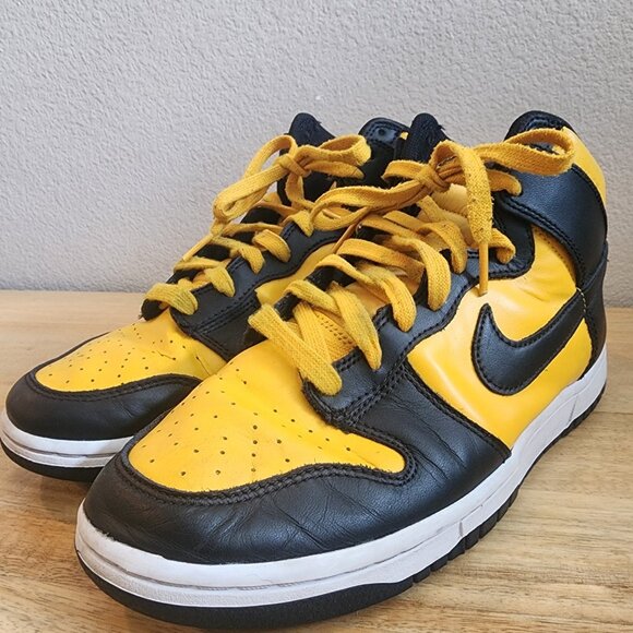 Nike Dunk High Reverse Goldenrod Basketball Sneaker Shoes Men's Size 9 - Picture 6 of 12